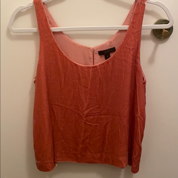 J. Crew Tops - J.Crew PS Blush Velvet tank